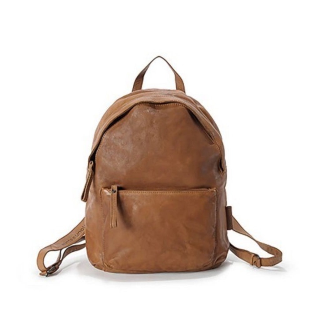 Pepperoni -Toffee | Leather Backpack | Aunts & Uncles